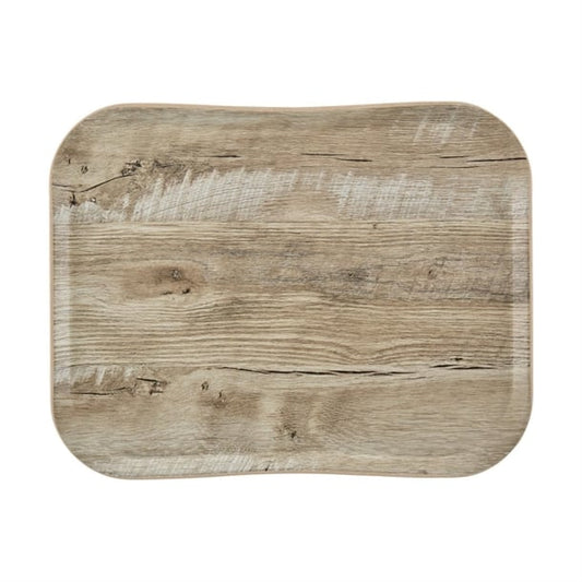 Cambro VersaTray Century Non Slip Wood Grain Light Oak p_cx390