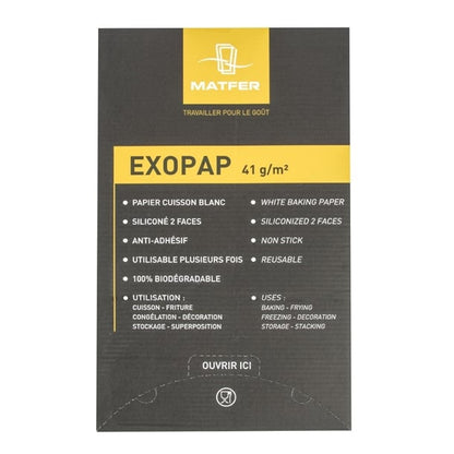 Matfer Bourgeat Exopap Baking Paper 325 x 530mm (500 Pack) cx521