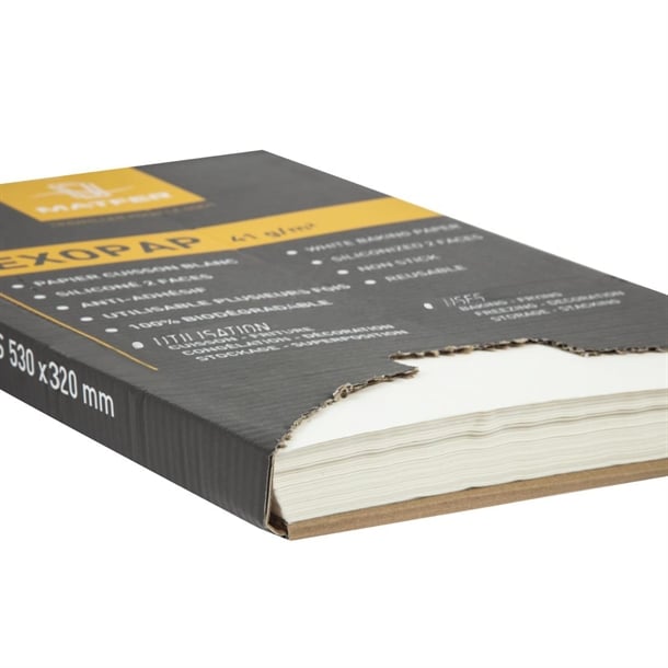 Matfer Bourgeat Exopap Baking Paper 325 x 530mm (500 Pack) cx521
