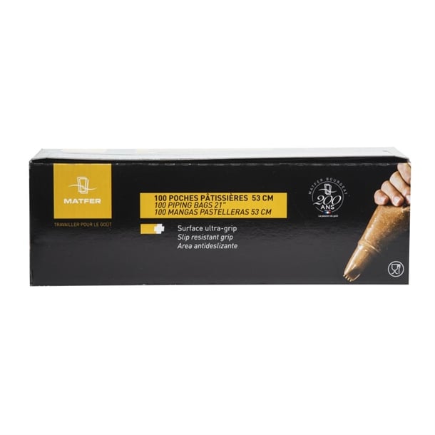 Matfer Bourgeat Disposable Piping Bags Clear (Roll of 100x530mm) cx523