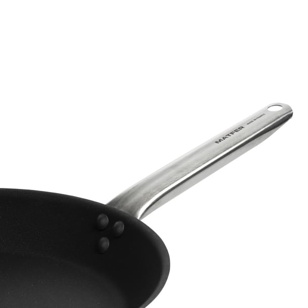 Matfer Bourgeat Tradition Stainless Steel Pro Non-Stick Frying Pan 24cm cx539