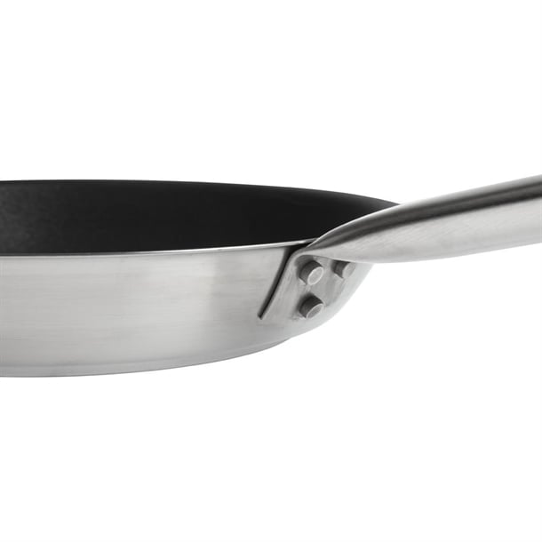 Matfer Bourgeat Tradition Stainless Steel Pro Non-Stick Frying Pan 24cm cx539