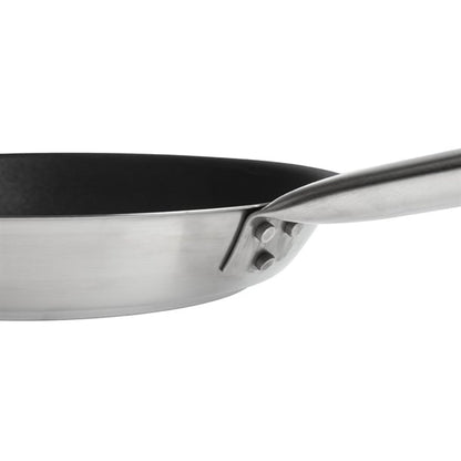 Matfer Bourgeat Tradition Stainless Steel Pro Non-Stick Frying Pan 24cm cx539