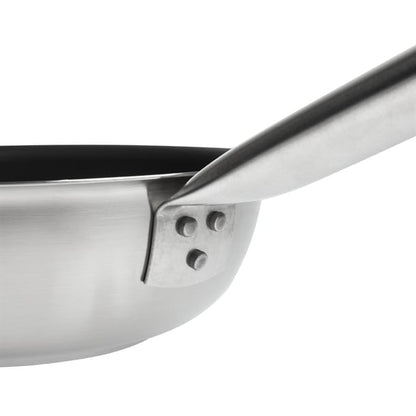Matfer Bourgeat Tradition Stainless Steel Pro Non-Stick Sauté Pan 24cm cx542