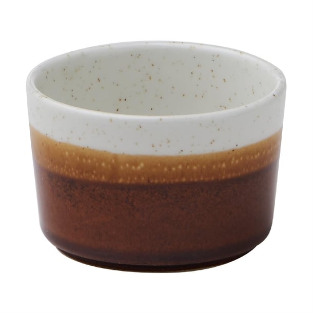 Siena Nourish Straight Sided Small Bowls Barley White 8oz (12 Pack) cx619
