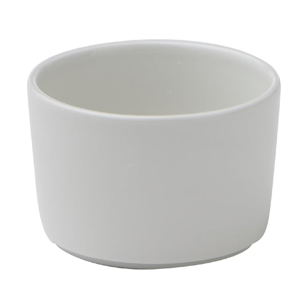 Churchill Super Vitrified Nourish Straight Sided Small Bowls White 8oz (12 Pack) cx629