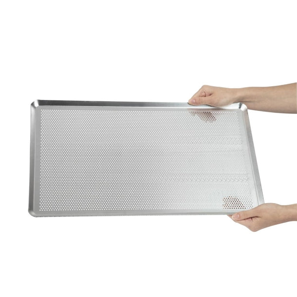 Matfer Bourgeat Perforated Aluminium Baking Sheet 1/1 GN cx721