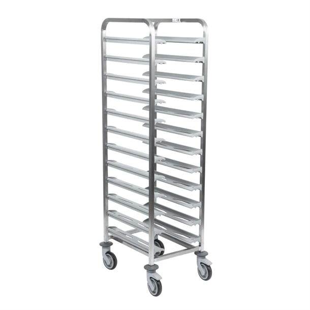 Matfer Bourgeat 12 Tray Cafeteria Trolley Grey cx726
