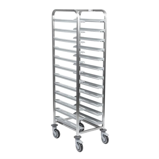 Matfer Bourgeat 12 Tray Cafeteria Trolley Grey cx726