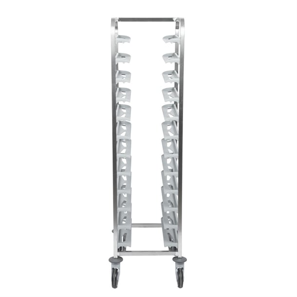 Matfer Bourgeat 12 Tray Cafeteria Trolley Grey cx726