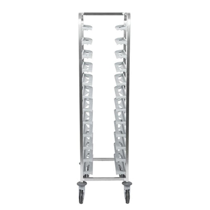Matfer Bourgeat 12 Tray Cafeteria Trolley Grey cx726