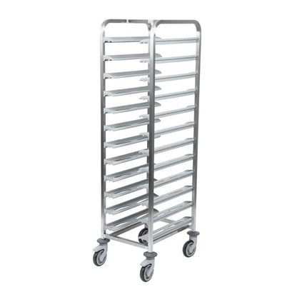 Matfer Bourgeat 12 Tray Cafeteria Trolley Grey cx726