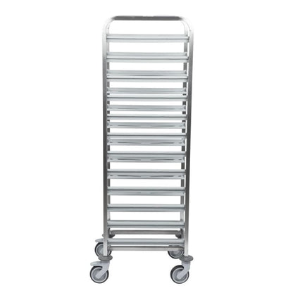 Matfer Bourgeat 12 Tray Cafeteria Trolley Grey cx726