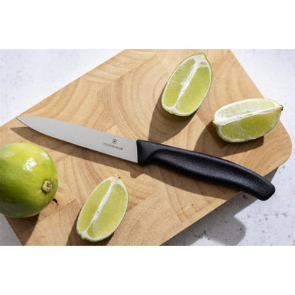 Victorinox Pointed Tip Paring Knife Black 10cm cx743