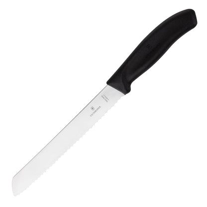 Victorinox Serrated Bread Knife Black 21cm cx745