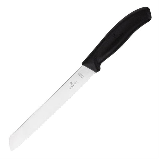 Victorinox Serrated Bread Knife Black 21cm cx745