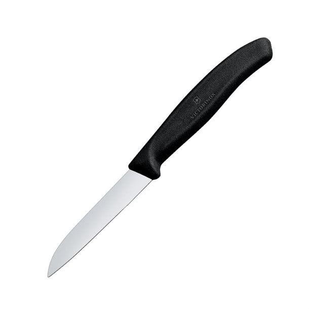 Victorinox Straight Paring Knife Black 8cm cx747