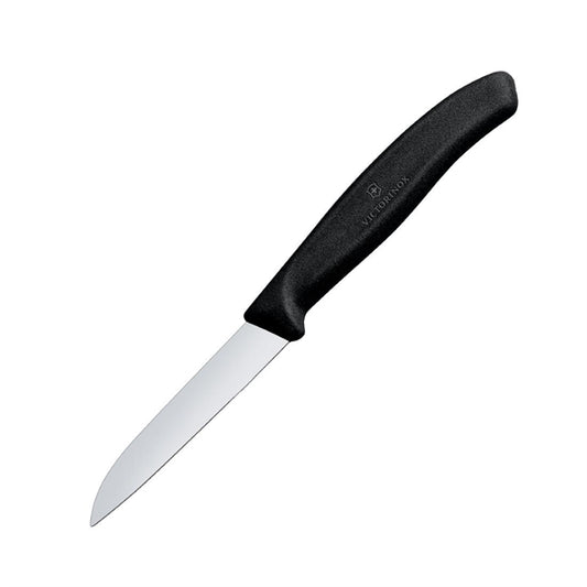 Victorinox Straight Paring Knife Black 8cm cx747