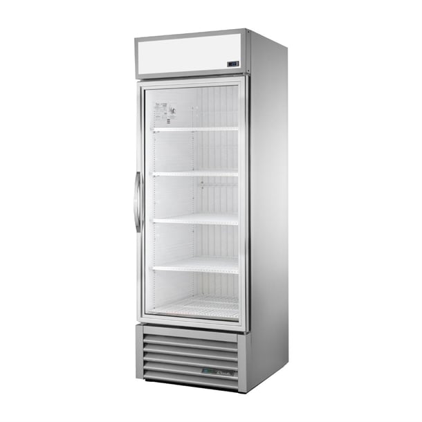 True Upright Retail Merchandiser Freezer Black Exterior cx783
