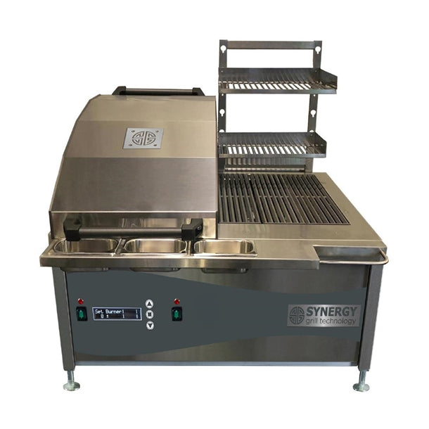Synergy Grill Electric Chargrill Oven with Single Lid CGO900DUALE cx889