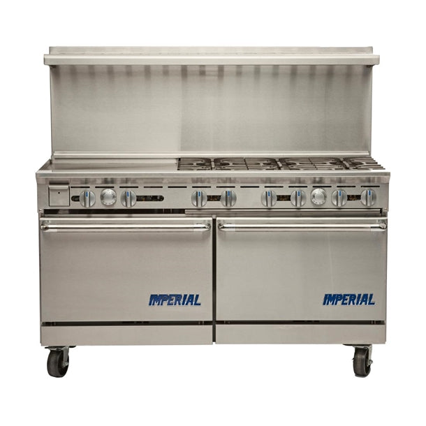 Imperial 6 Burner Oven Range with Griddle LPG IR-6-G24 cx913