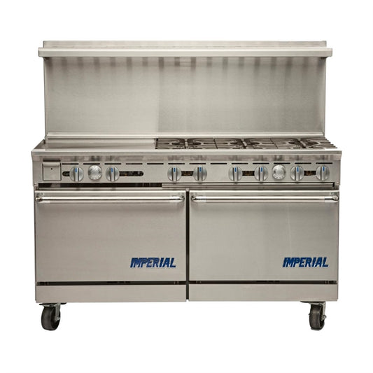 Imperial 6 Burner Oven Range with Griddle LPG IR-6-G24 cx913