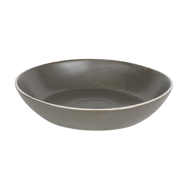Olympia Chia Coupe Bowls Charcoal 265mm (4 Pack) cx959