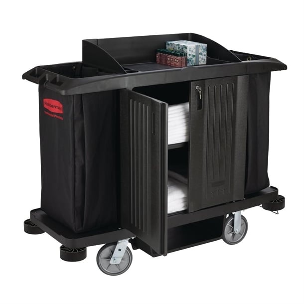 Rubbermaid Medium Housekeeping Cart cx981