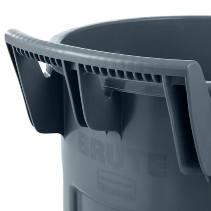 Rubbermaid Wheeled BRUTE Recycling Bin Grey 167Ltr cx982