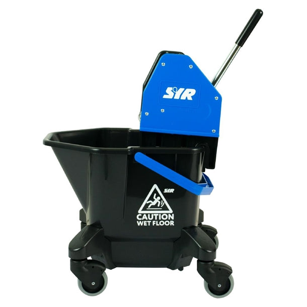 SYR TC20-R Kentucky Mop Bucket and Wringer 13L Blue cx996