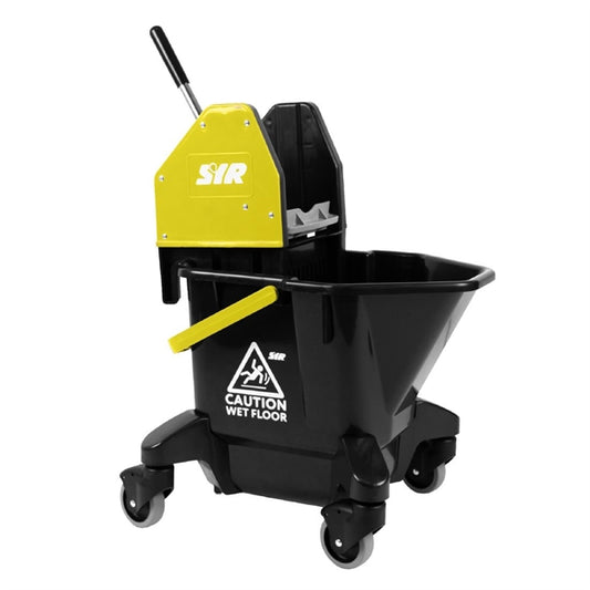 SYR TC20-R Kentucky Mop Bucket and Wringer 13L Yellow cx997