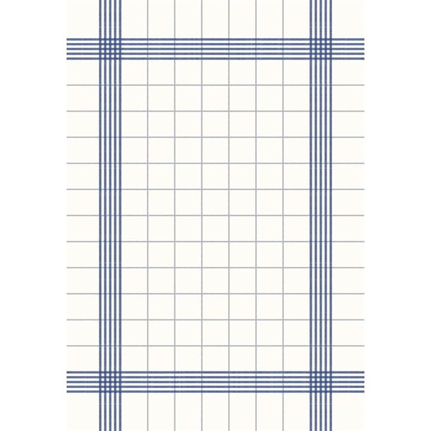 Dunisoft Towel Napkin Blue Check 38x54cm (250 Pack) cy523