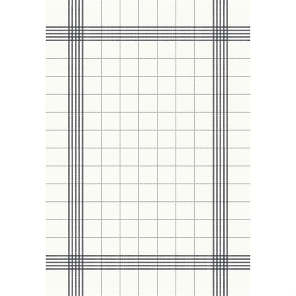Dunisoft Towel Napkin Grey Check 38x54cm (250 Pack) cy524