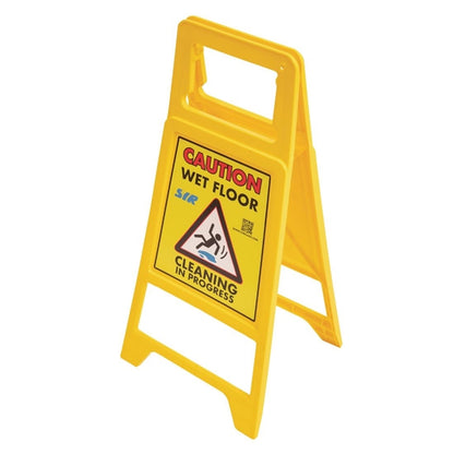 SYR Safe Guard Non-Tip Wet Floor Safety Sign cy562