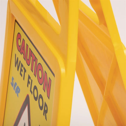 SYR Safe Guard Non-Tip Wet Floor Safety Sign cy562