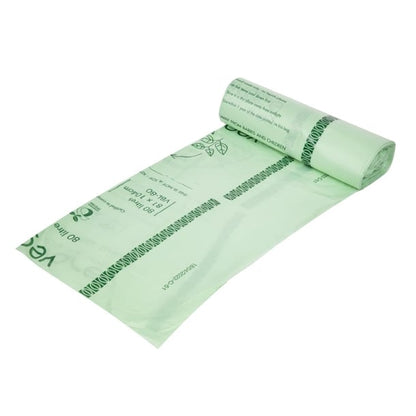 Vegware Compostable Bin Liners 80Ltr (240 Pack) cy581