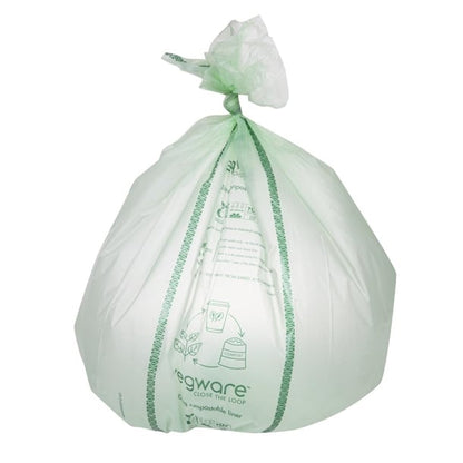 Vegware Compostable Bin Liners 80Ltr (240 Pack) cy581