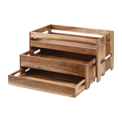 Churchill Wood Small Rustic Nesting Crate cy740