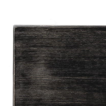 Bolero Pre-drilled Square Tabletop Vintage Black 700mm cy969