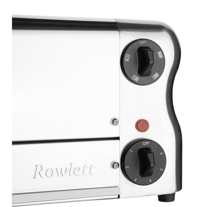 Rowlett Esprit 4 Slot Toaster Chrome w/2x Additional Elements & Sandwich Cage ch181