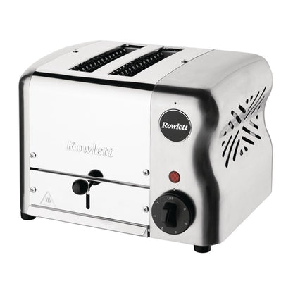 Rowlett Esprit 2 Slot Toaster Chrome w/2 x Additional Elements & Sandwich Cage ch177