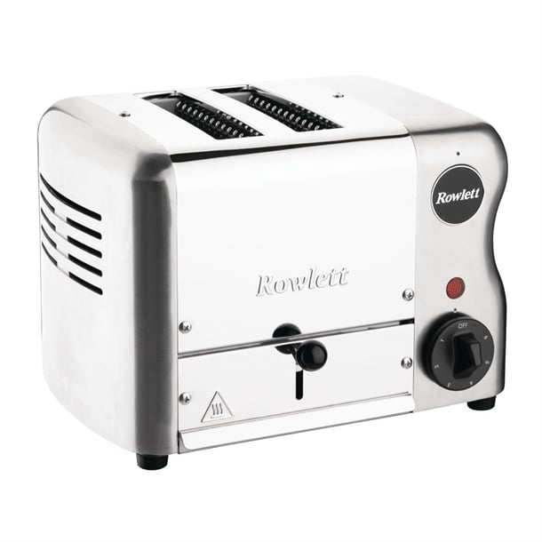 Rowlett Esprit 2 Slot Toaster Chrome w/2 x Additional Elements & Sandwich Cage ch177