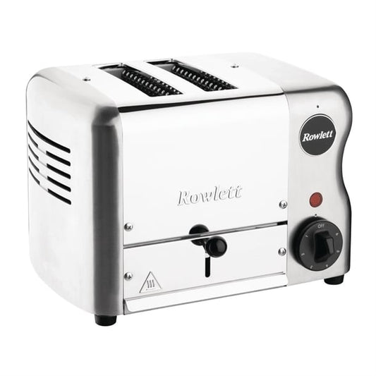 Rowlett Esprit 2 Slot Toaster Chrome w/2 x Additional Elements & Sandwich Cage ch177