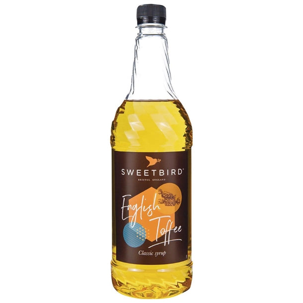 Sweetbird English Toffee Classic Syrup 1Ltr cz253