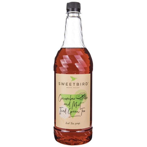 Sweetbird Cucumber & Mint Green Tea Syrup 1Ltr cz266