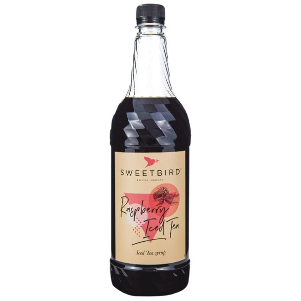 Sweetbird Raspberry Iced Tea Syrup 1Ltr cz271