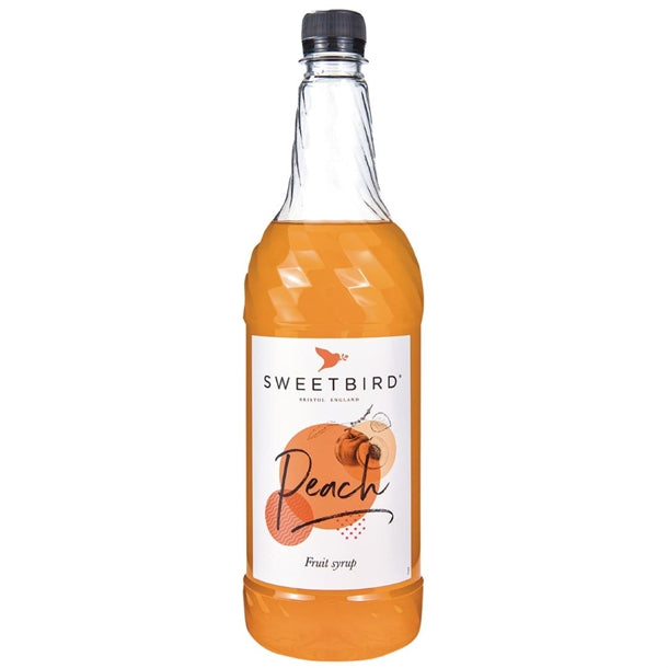 Sweetbird Peach Fruit Syrup 1Ltr cz276