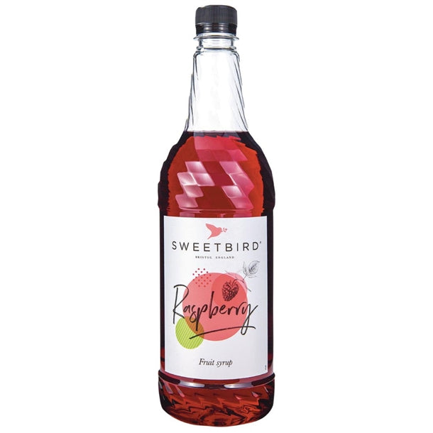 Sweetbird Raspberry Fruit Syrup 1Ltr cz277
