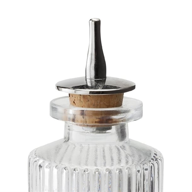 Beaumont Metal Spout for Bitters Bottles Silver cz316