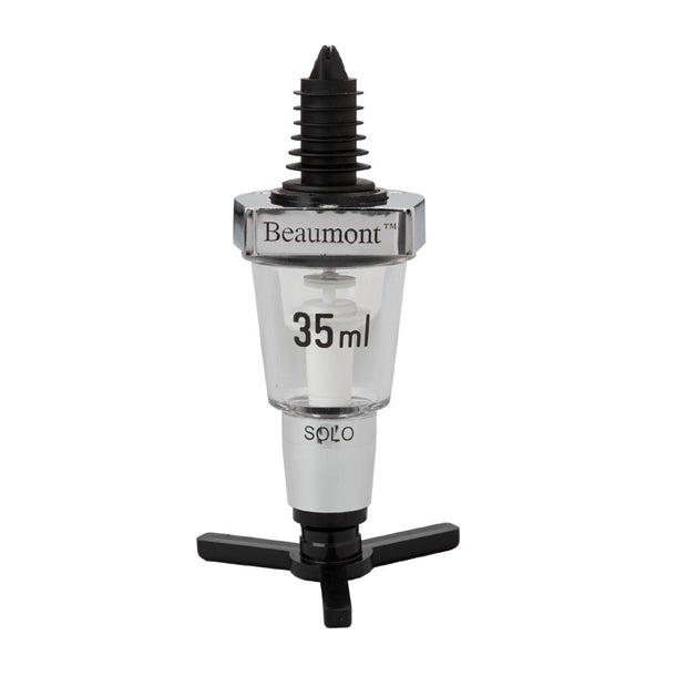 Beaumont Chrome Solo Spirit Measure 35ml cz321